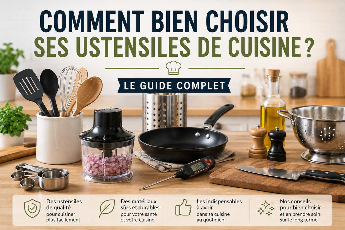bien choisir ses ustensiles de cuisine