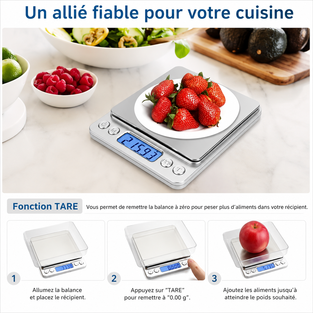 mini balance de cuisine