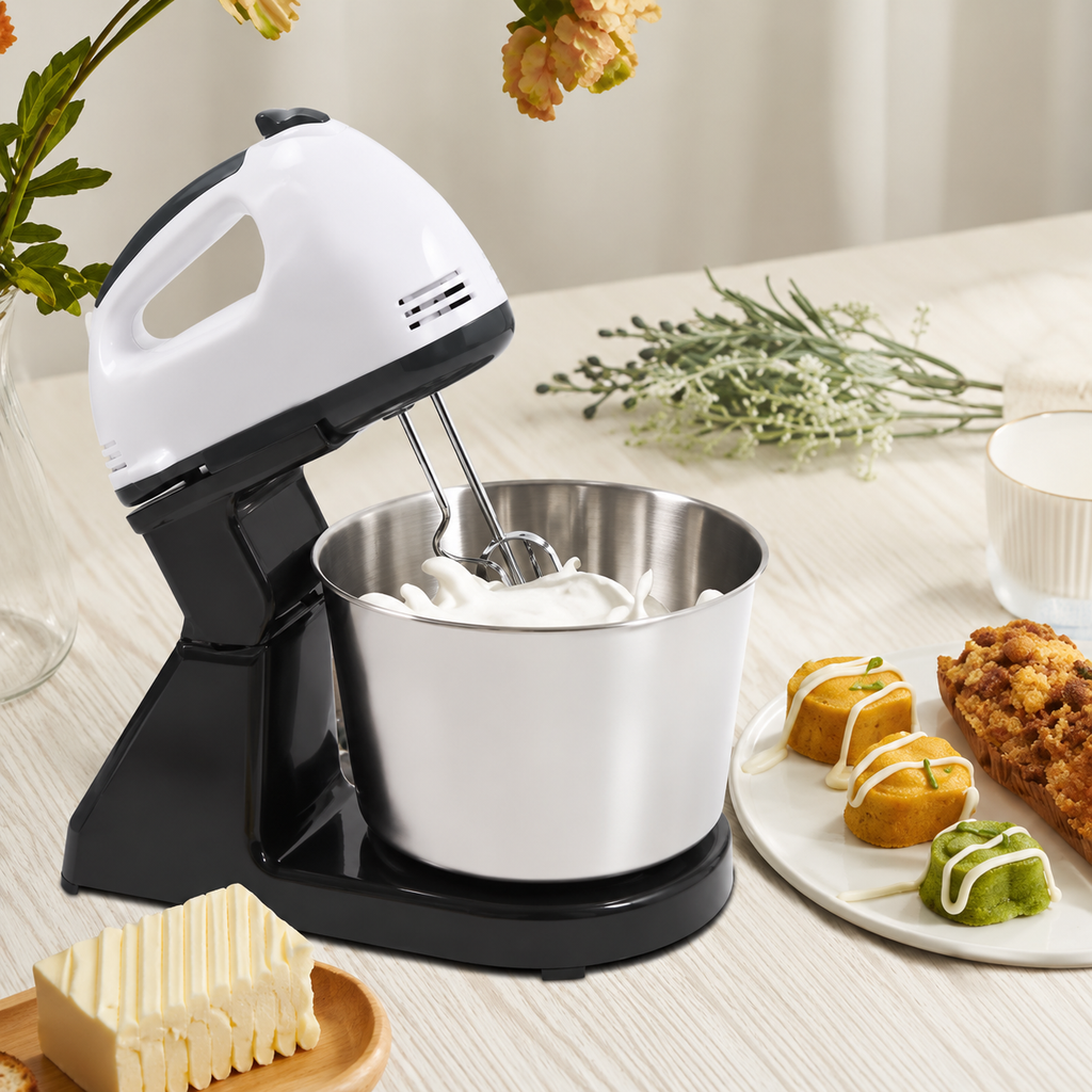 Batteur de cuisine avec fonction Turbo et bol amovible